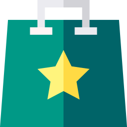 Gift bag icon