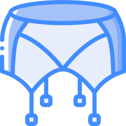 Suspender belt icon