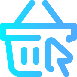 Shopping basket icon