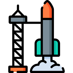 lancio del razzo icona