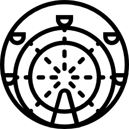 Ferris wheel icon