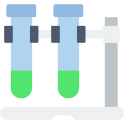 Test tubes icon