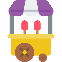 Ice cream shop icon