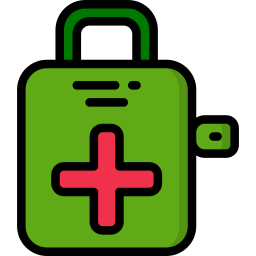 First aid kit icon