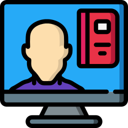 Online learning icon