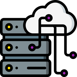 transferencia de datos icono