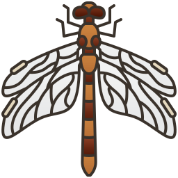 Giant dragonfly icon