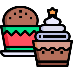 cupcake icoon