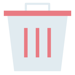 Rubbish bin icon