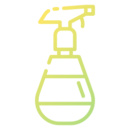 Cleaning spray icon