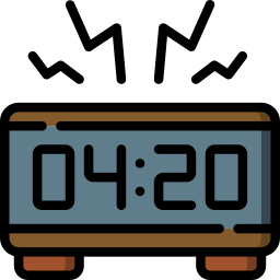 Alarm clock icon