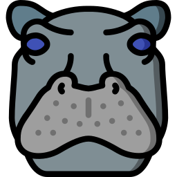 Hippopotamus icon