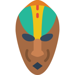 masque africain Icône