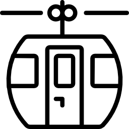 Cable car cabin icon