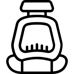 Safety seat icon