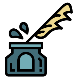 Чернильница иконка