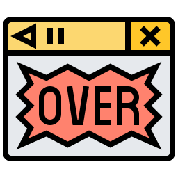 Game over icon