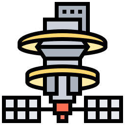 estación espacial icono