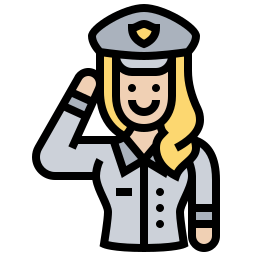 Policewoman icon