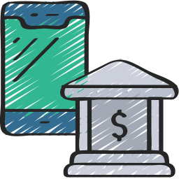 mobile banking icon