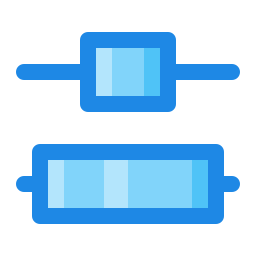 Distribute objects icon