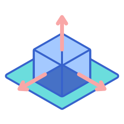 modèle 3d Icône