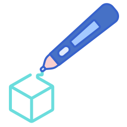 3d stift icon