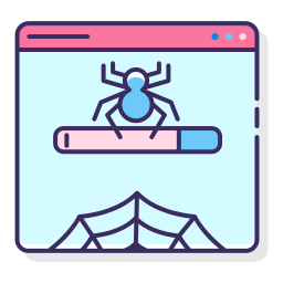 Web crawler icon