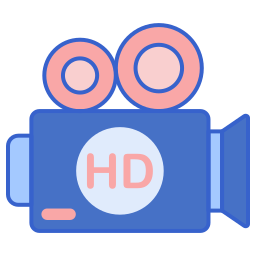 grabadora de hd icono