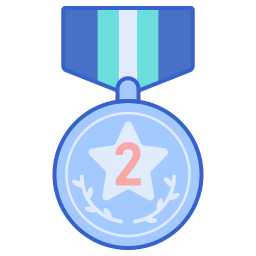 Second place icon