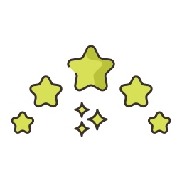 classificação por estrelas Ícone