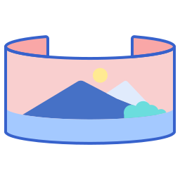 Panoramic view icon