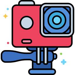 Action camera icon