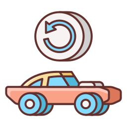 Backup car icon