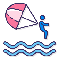 parasailing icono