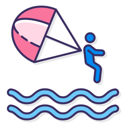 parasailing icon