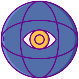 visualização da esfera Ícone