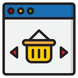 Shopping basket icon