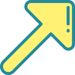 Diagonal arrow icon