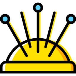 Pin cushion icon