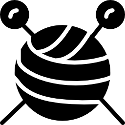 bola de lana icono