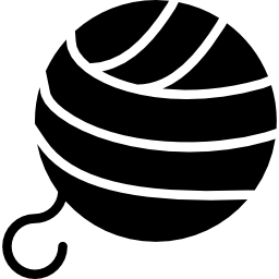 bola de lana icono