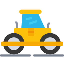 Road roller icon