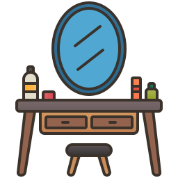 Dressing table icon