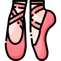 chaussons de ballet Icône
