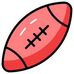 rugby ball icon