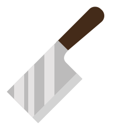 cuchillo de cuchilla icono