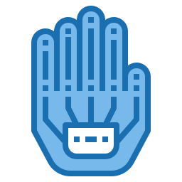 Hand glove icon