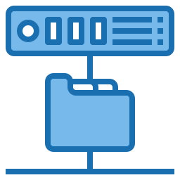 Red de datos icono