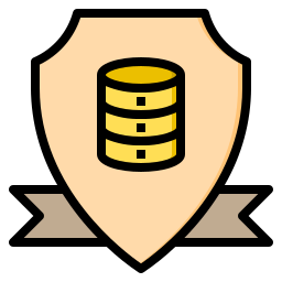 Seguridad de la base de datos icono